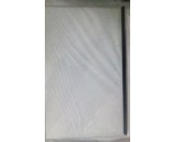 Sklo dverí pevné s lištou